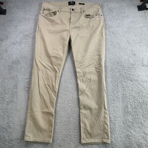 7 Seven For All Mankind Pants Mens 38x30 Khaki Luxe Sport Select Slimmy Stretch